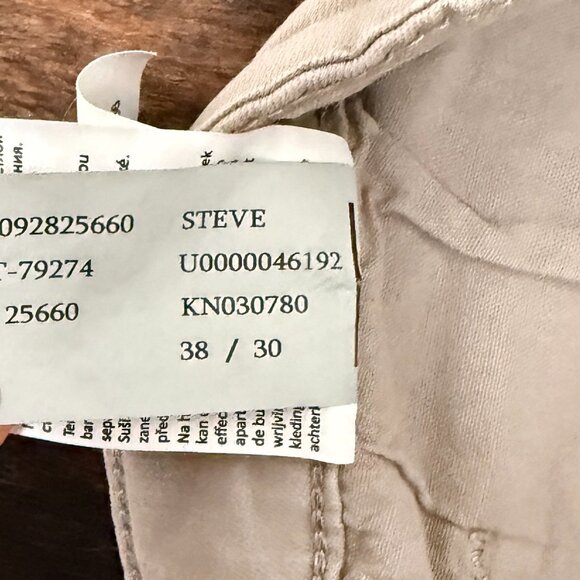 Mavi Men's Tan Steve Athletic Tapered Denim Jeans, Size 38x30 - Picture 8 of 9